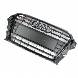 AUDI A3 8V S3 BLACK FRONT GRILL