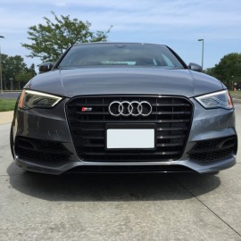 AUDI A3 8V S3 BLACK FRONT GRILL