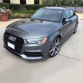 AUDI A3 8V S3 BLACK FRONT GRILL