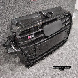 AUDI A3 8V S3 BLACK FRONT GRILL