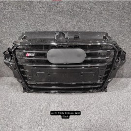 AUDI A3 8V S3 BLACK FRONT GRILL