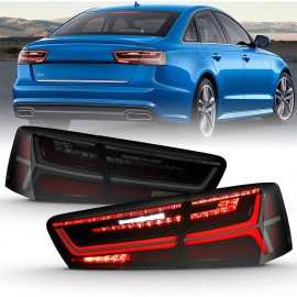 AUDI A6 C7 MATRIX TAIL LIGHT SMOKE