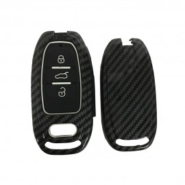 AUDI ALLOY CARBON FIBER KEY CASE OLD
