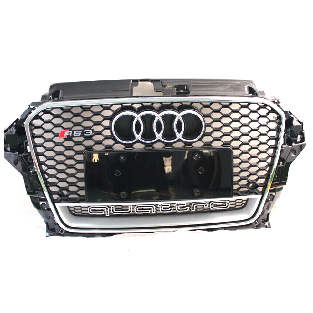 AUDI A3 8V RS3 FRONT GRILL BLACK