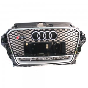 AUDI A3 8V RS3 FRONT GRILL BLACK