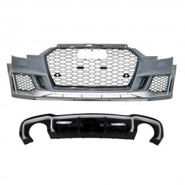 AUDI A3 8.5V RS3 BODY KIT WITH DIFFUSER