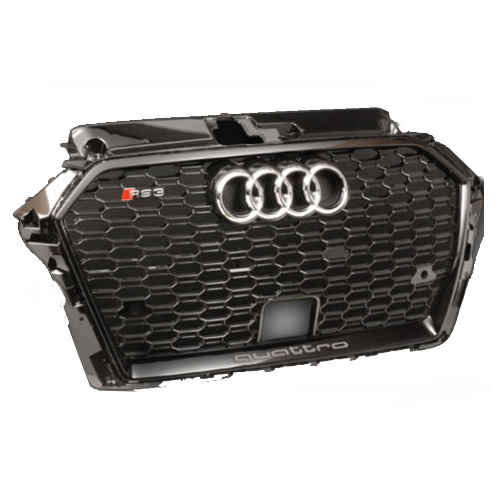 AUDI A3 8.5V RS3 FRONT GRILL BLACK
