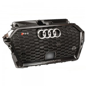 AUDI A3 8.5V RS3 FRONT GRILL BLACK