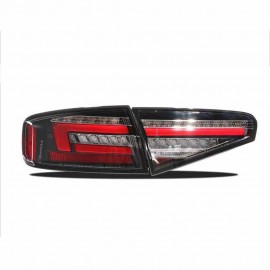 AUDI A4 B8.5 4D BLACK TAIL LIGHT WITH SEQUENTIAL INDICATOR
