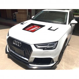 AUDI A4 B9 RS4 BODY KIT WITH FRONT GRILL AND BONNET