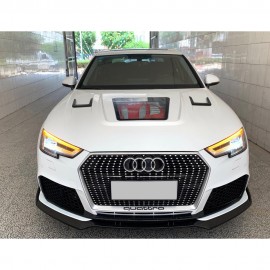 AUDI A4 B9 RS4 BODY KIT WITH FRONT GRILL AND BONNET