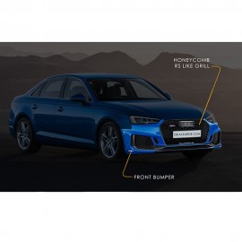 AUDI A4 B9 RS4 BODY KIT WITH DIFFUSER