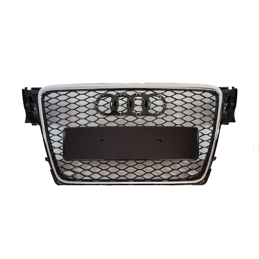 AUDI A4 B8 RS4 FRONT GRILL CHROME