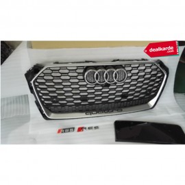 AUDI A5 8W6 RS5 FRONT GRILL SILVER