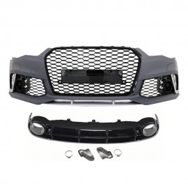 AUDI A6 RS6 BODY KIT WITH FRONT GRILL