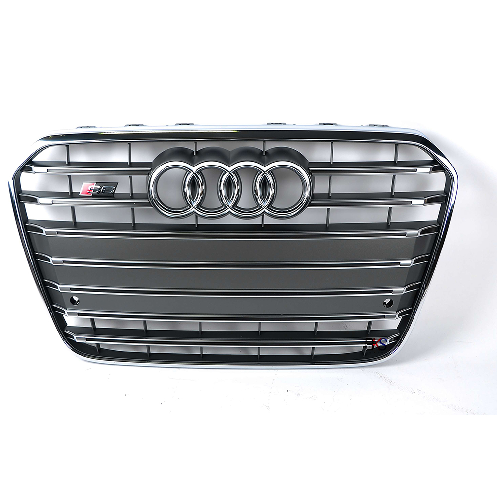 AUDI A6 S6 FRONT GRILL SILVER