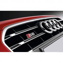 AUDI A6 S6 FRONT GRILL SILVER