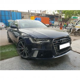 AUDI A6 S6 FRONT GRILL SILVER