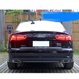 AUDI A6 C7 S6 TAIL LIGHT WITH SEQUENTIAL RED