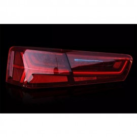 AUDI A6 C7 S6 TAIL LIGHT WITH SEQUENTIAL RED