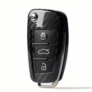 AUDI OLD CARBON FIBER KEY COVER
