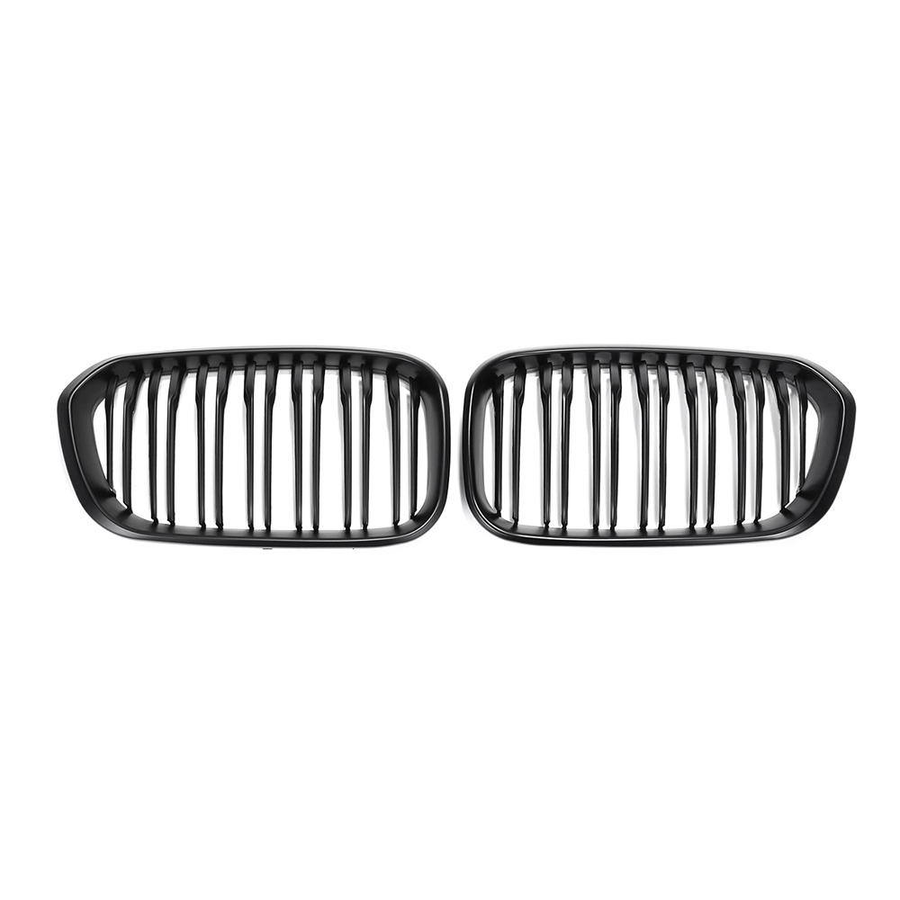 BMW 1 SERIES F20 DUAL BAR BLACK FRONT GRILL
