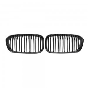 BMW 1 SERIES F20 DUAL BAR BLACK FRONT GRILL