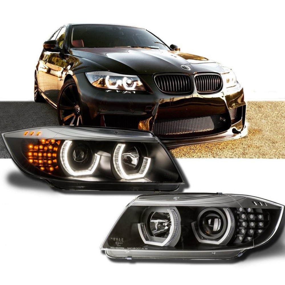 BMW 3 SERIES E90 RGB 3D HEAD LIGHT