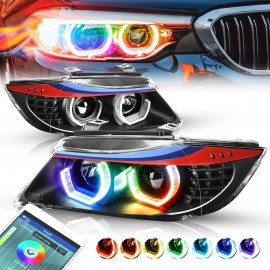 BMW 3 SERIES E90 RGB 3D M POWER HEAD LIGHT