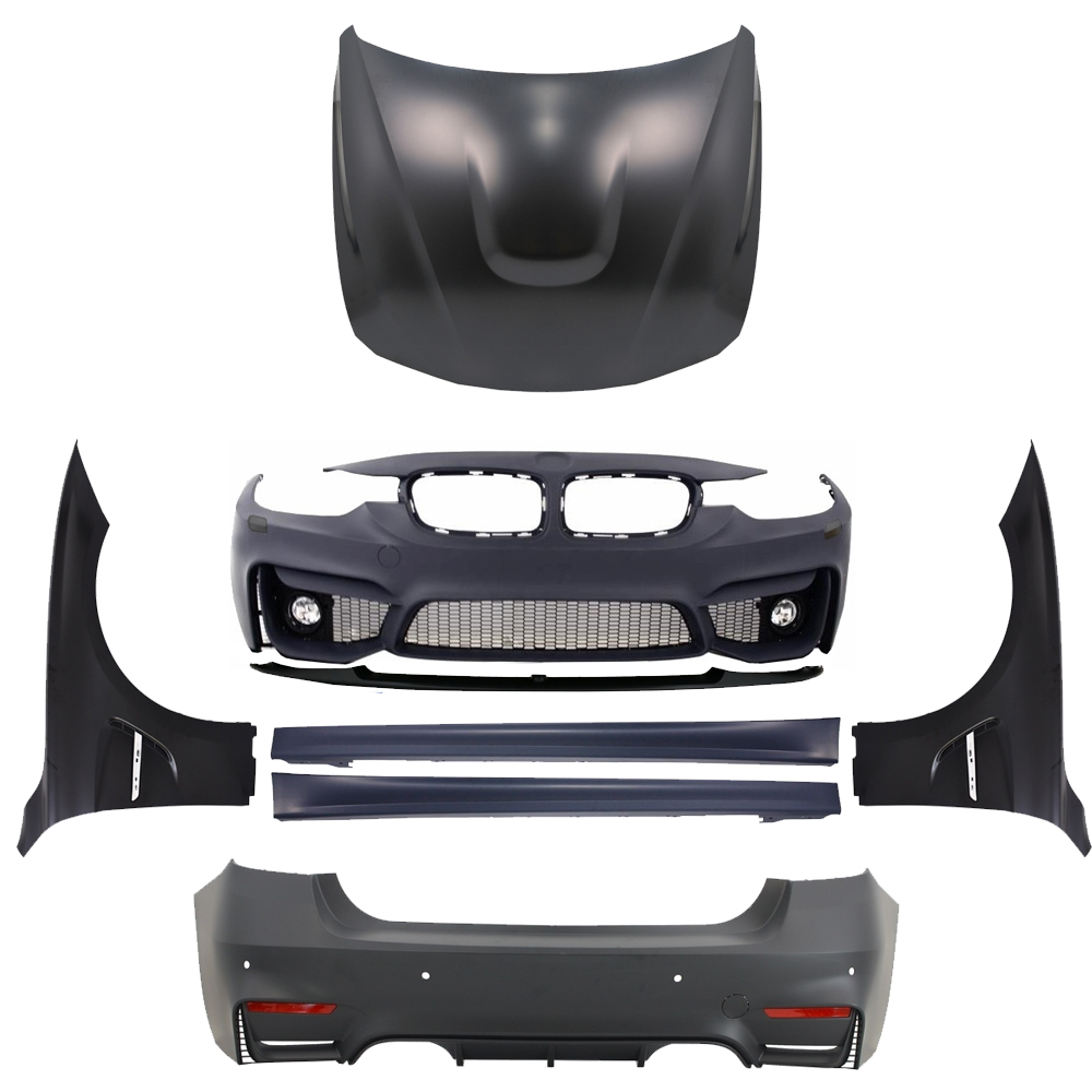 BMW 3 SERIES F30 BODY KIT WITH FENDER AND BONNET