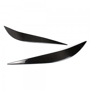 BMW 3 SERIES F30 CARBON FIBER HEAD LIGHT EYE SHADO..