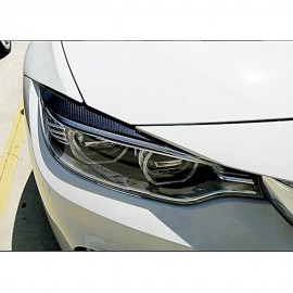 BMW 3 SERIES F30 CARBON FIBER HEAD LIGHT EYE SHADOW