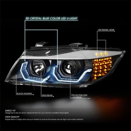 BMW 3 SERIES E90 4D HEAD LIGHT