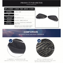 BMW 3 SERIES E90 M3 CARBON FIBER MIRROR COVER