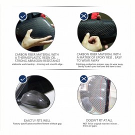 BMW 3 SERIES E90 M3 CARBON FIBER MIRROR COVER