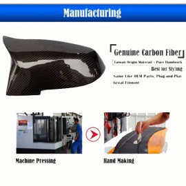BMW 3 SERIES F30 M4 CARBON FIBER MIRROR COVER