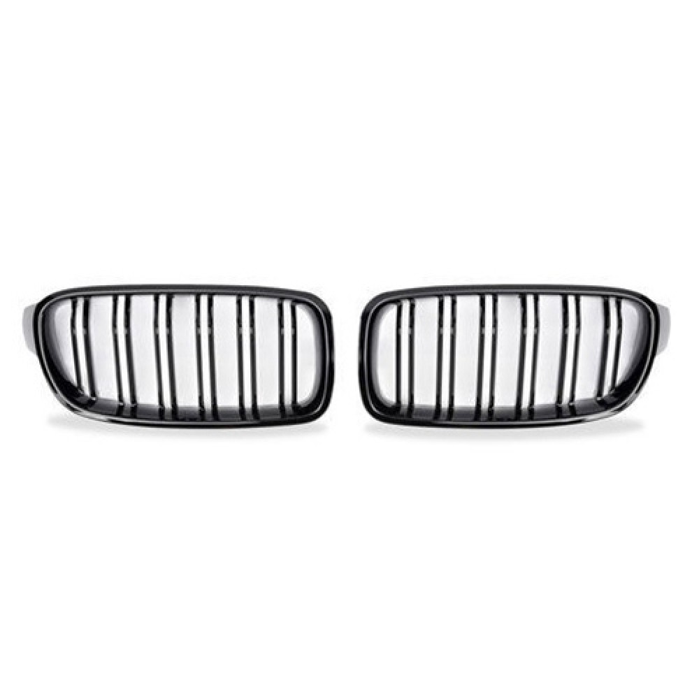 BMW 3 SERIES F30 M FULL BLACK DOUBLE BAR FRONT GRILL