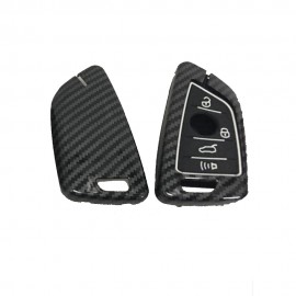 BMW ALLOY CARBON FIBER KEY CASE NEW