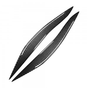 BMW 5 SERIES F10 CARBON FIBER HEAD LIGHT EYE SHADO..