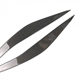 BMW 5 SERIES F10 CARBON FIBER HEAD LIGHT EYE SHADOW