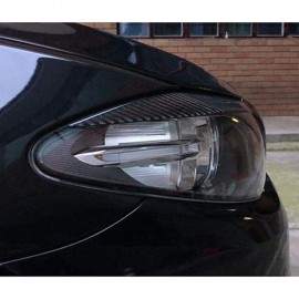 BMW 5 SERIES F10 CARBON FIBER HEAD LIGHT EYE SHADOW