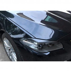 BMW 5 SERIES F10 CARBON FIBER HEAD LIGHT EYE SHADOW