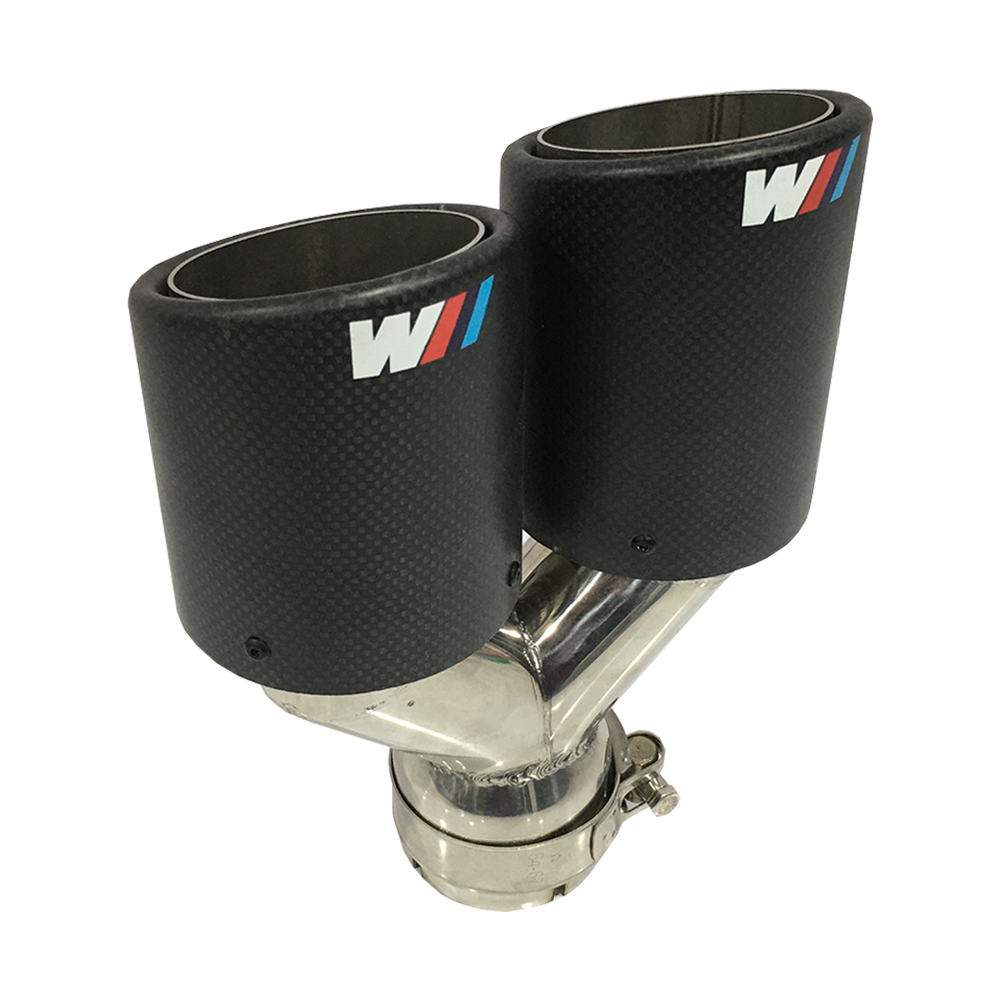 BMW M POWER CARBON MATT EXHAUST TIPS