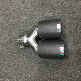 BMW M POWER CARBON MATT EXHAUST TIPS
