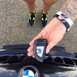 BMW NEW CARBON FIBER KEY COVER