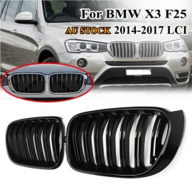 BMW X3 F25 FRONT GRILL BLACK