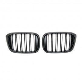 BMW X3 / X4 G01 / G02 DUAL BAR BLACK FRONT GRILL