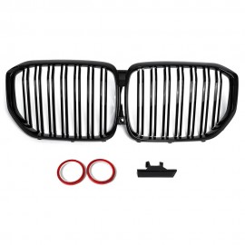 BMW X5 G05 DUAL BAR BLACK FRONT GRILL