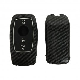 MERCEDES BENZ ALLOY CARBON FIBER KEY CASE OLD