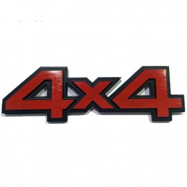 CAR LOGO 4X4 RED FOR ALL UNIVERSAL MODEL